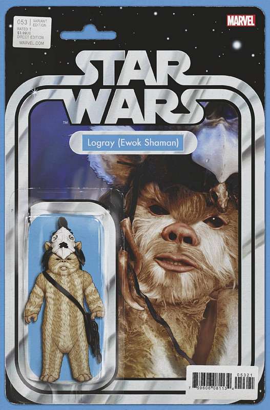 STAR WARS #53 CHRISTOPHER ACTION FIGURE VARIANT