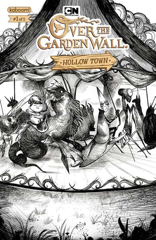 OVER GARDEN WALL HOLLOW TOWN #1 SUB HALL VARIANT