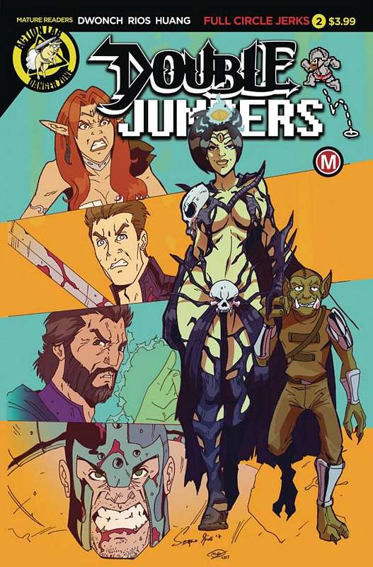 DOUBLE JUMPERS FULL CIRCLE JERKS #2 (OF 4) CVR A RIOS (MR)