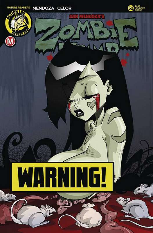 ZOMBIE TRAMP ONGOING #52 CVR F MENDOZA RISQUE (MR)