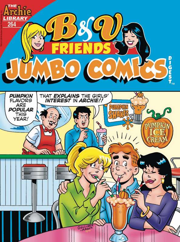 B & V FRIENDS JUMBO COMICS DIGEST #264