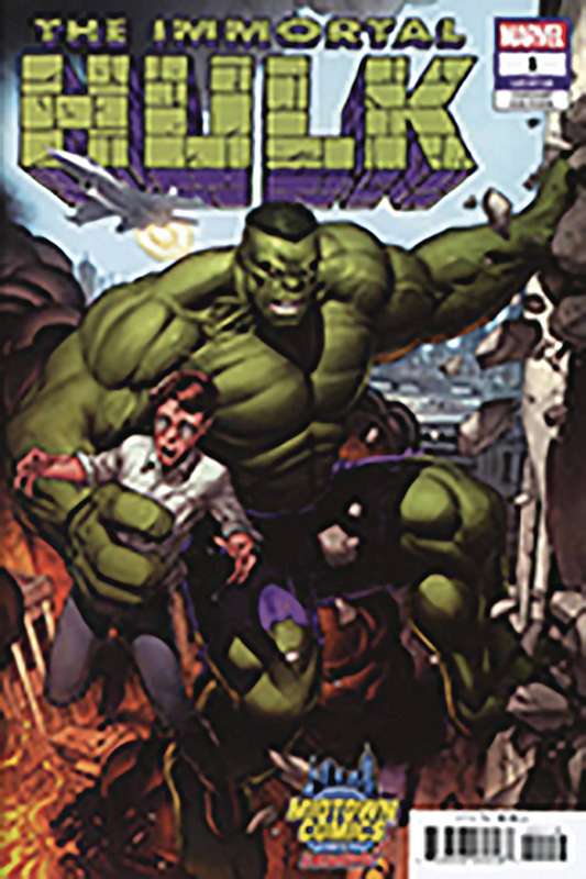 DF IMMORTAL HULK #1 KEOWN MIDTOWN EXC