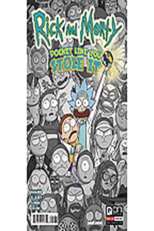 DF RICK & MORTY POCKET LIKE STOLE IT #1 JETPACK COMICS EXC VARIANT