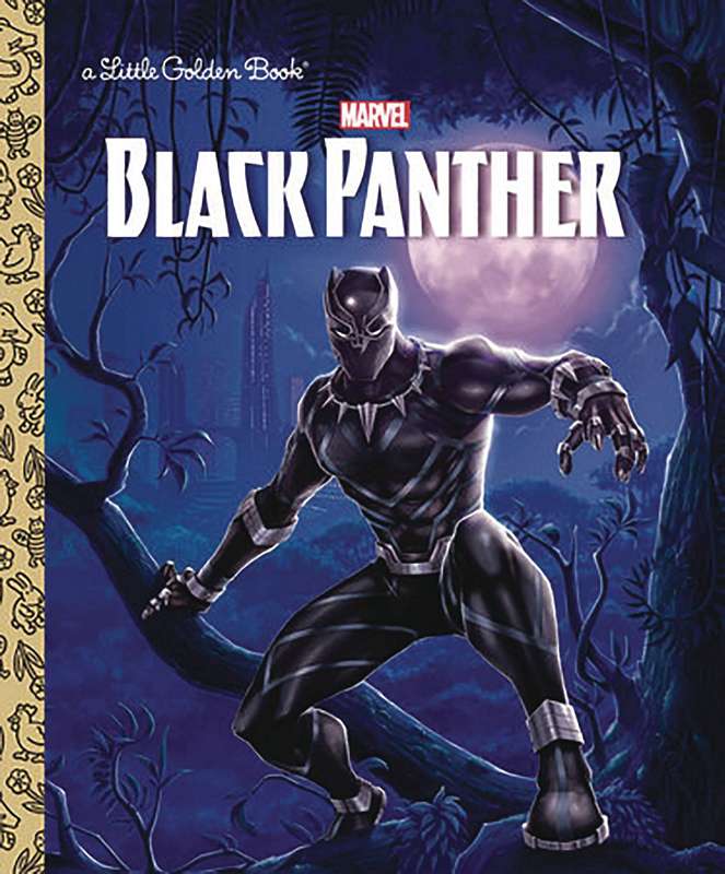 BLACK PANTHER WARRIORS OF WAKANDA LITTLE GOLDEN BOOK