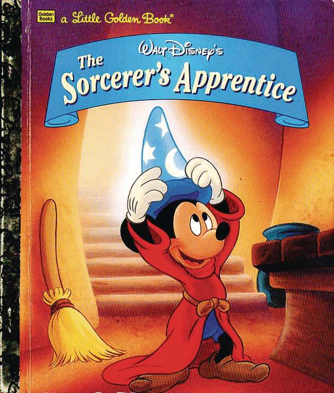 SORCERERS APPRENTICE LITTLE GOLDEN BOOK