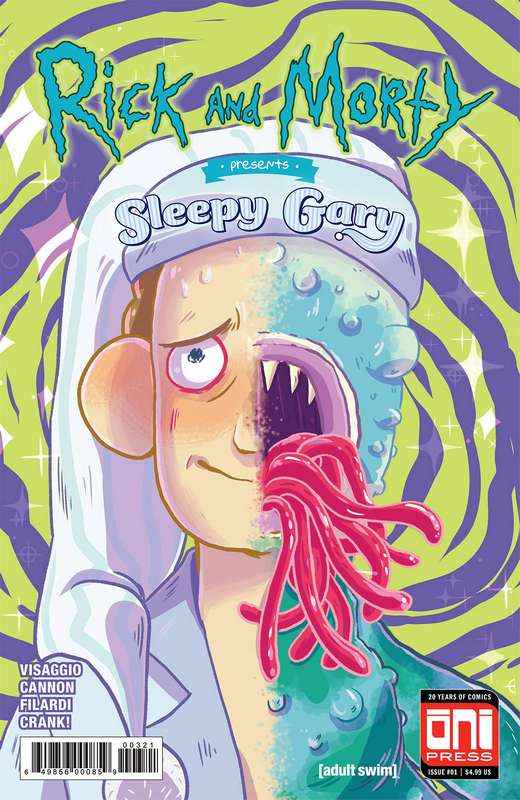 RICK & MORTY PRESENTS SLEEPY GARY #1 CVR B MCGEE VARIANT