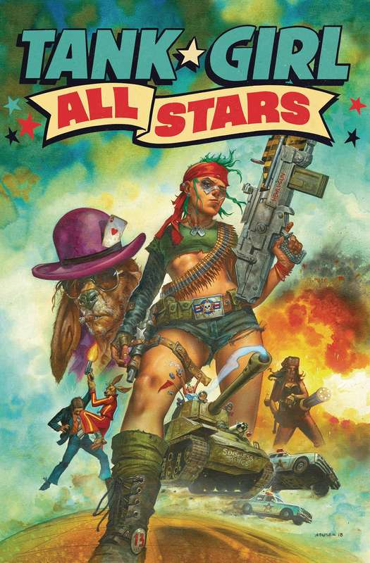 TANK GIRL ALL STARS #4 (OF 4) CVR B STAPLES