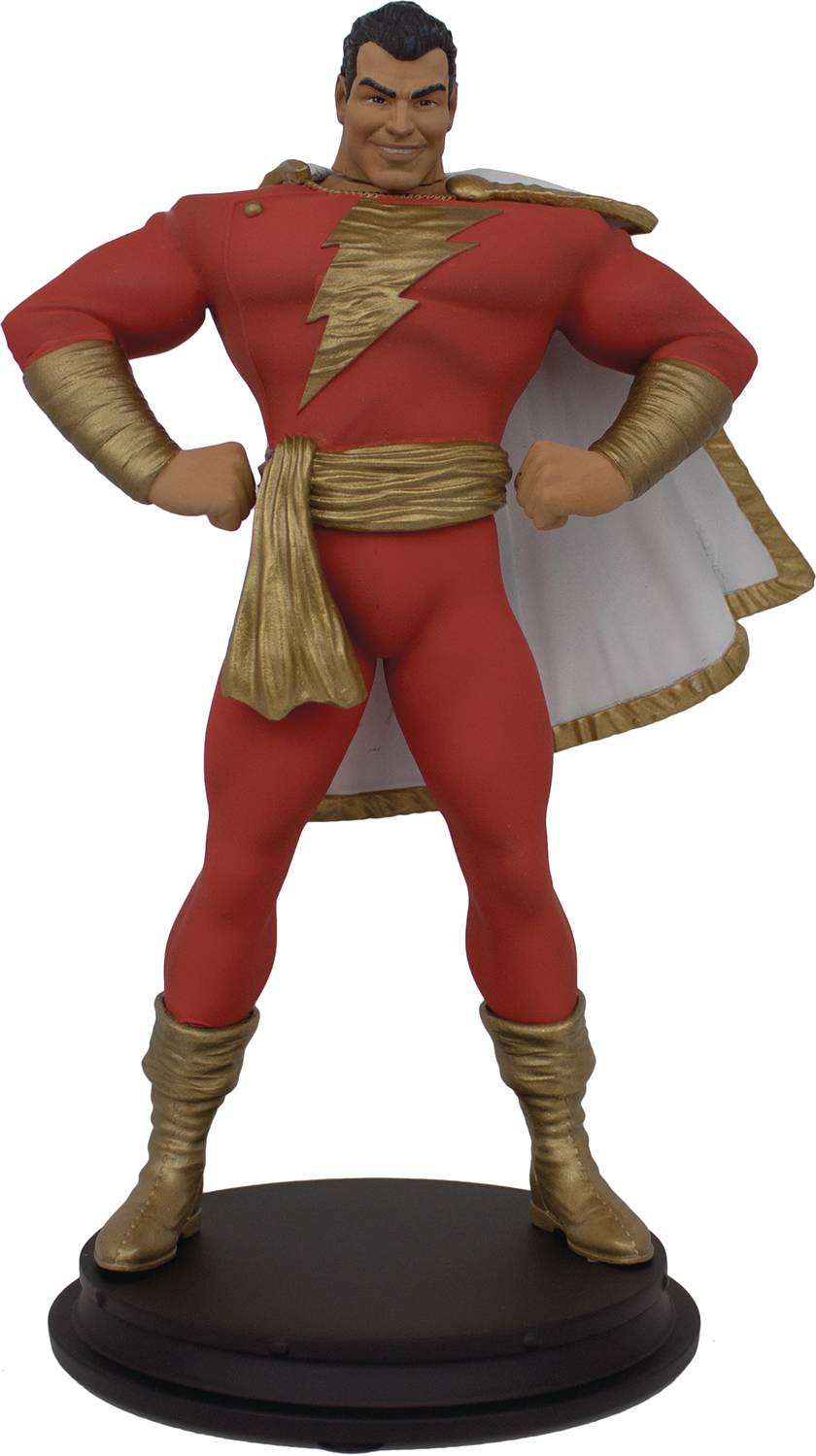 DC HEROES SHAZAM 1/9 SCALE POLYSTONE STATUE