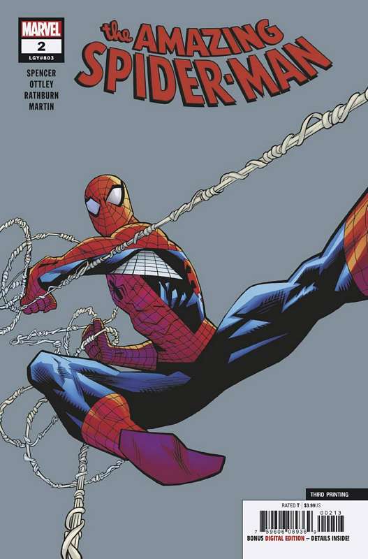 AMAZING SPIDER-MAN #2 3RD PTG OTTLEY VARIANT