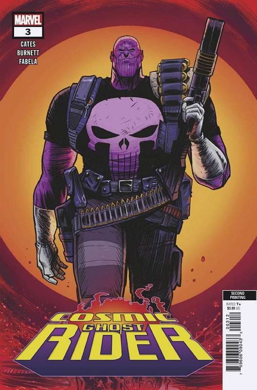 COSMIC GHOST RIDER #3 (OF 5) 2ND PTG BURNETT VARIANT