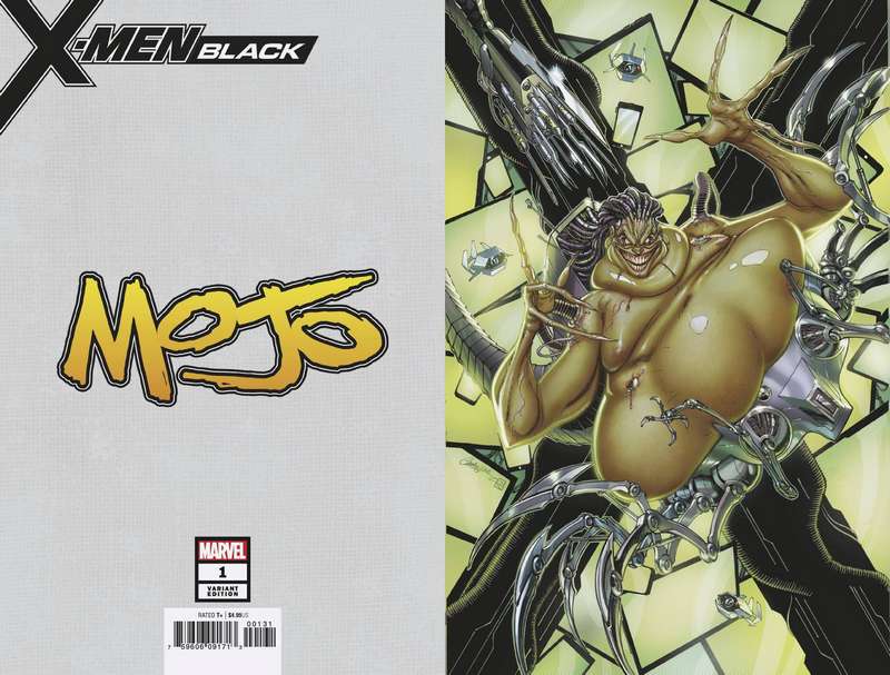 X-MEN BLACK MOJO #1 J. SCOTT CAMPBELL 1:100 VIRGIN VARIANT