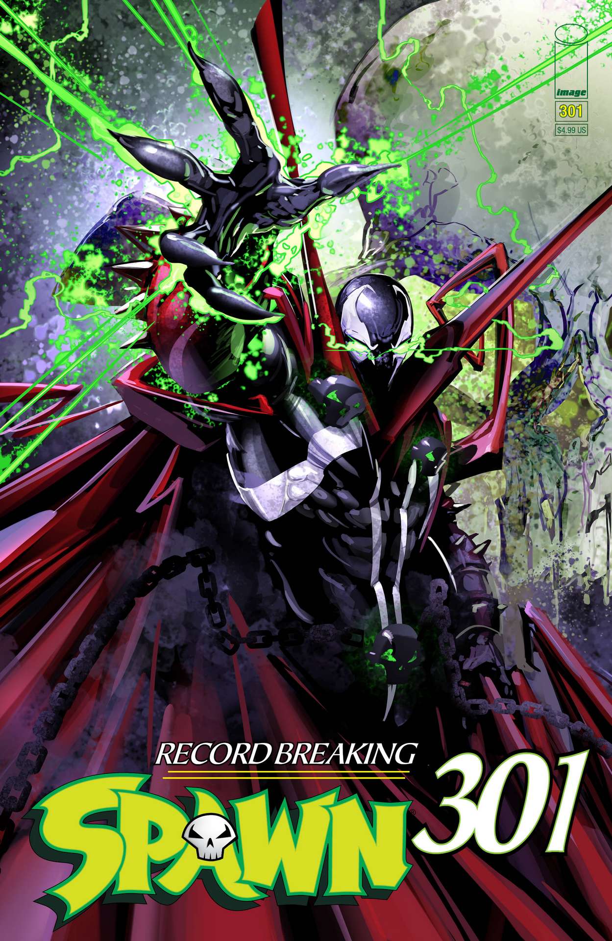 SPAWN #301 CVR E CRAIN