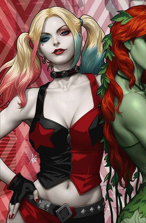 HARLEY QUINN & POISON IVY #1 (OF 6) HARLEY CARD STOCK VARIANT ED