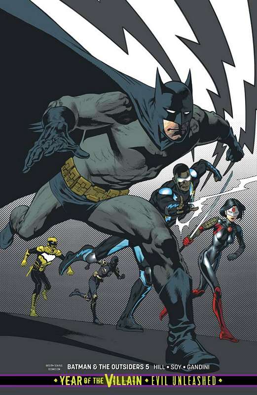 BATMAN AND THE OUTSIDERS #5 VARIANT ED YOTV