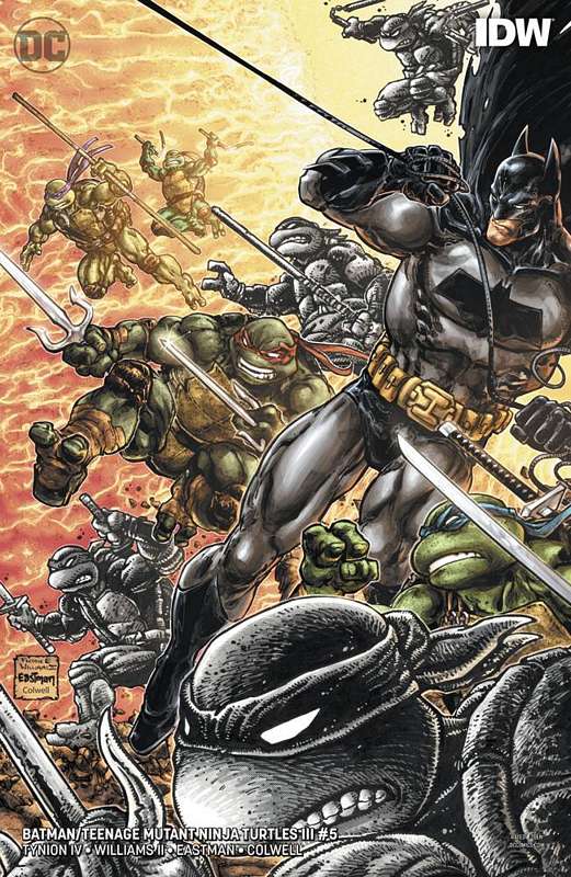 BATMAN TEENAGE MUTANT NINJA TURTLES III #5 (OF 6) VARIANT ED