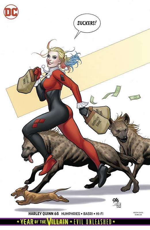 HARLEY QUINN #65 VARIANT ED YOTV