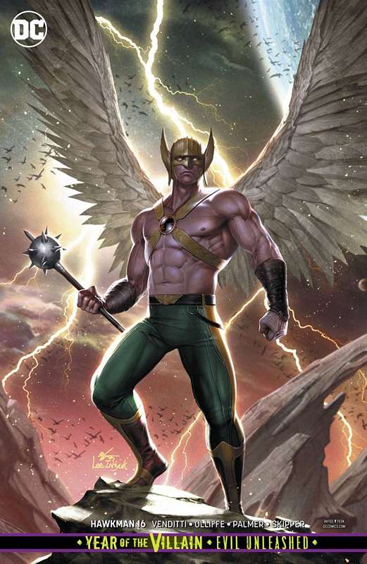 HAWKMAN #16 VARIANT ED YOTV