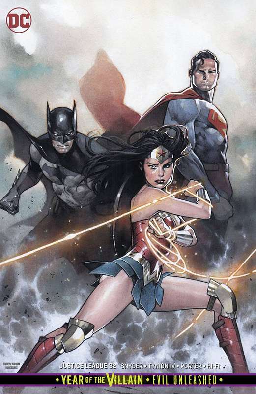 JUSTICE LEAGUE #32 CARD STOCK VARIANT ED