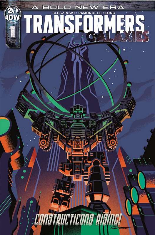 TRANSFORMERS GALAXIES #1 1:10 CALTSOUDAS VARIANT