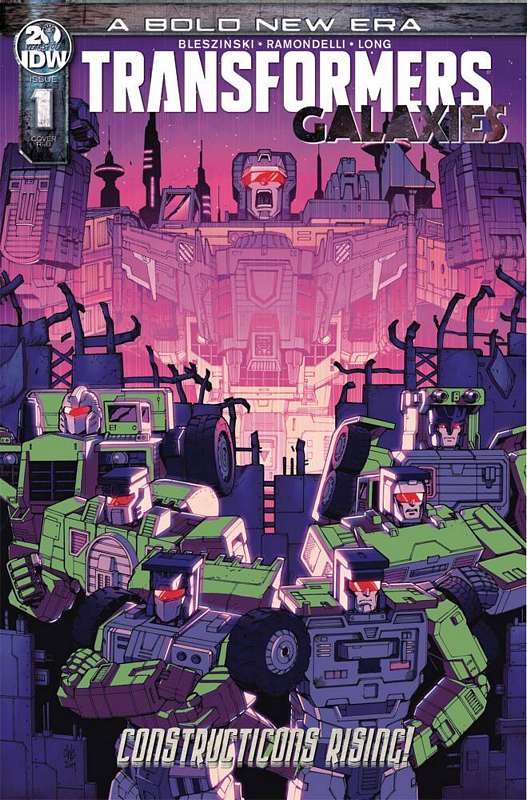 TRANSFORMERS GALAXIES #1 1:25 COLLER VARIANT