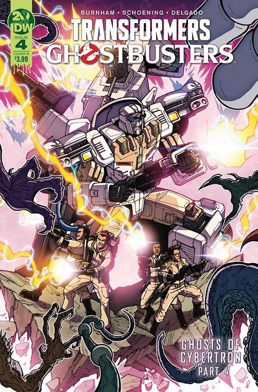 TRANSFORMERS GHOSTBUSTERS #4 (OF 5) CVR B MILNE