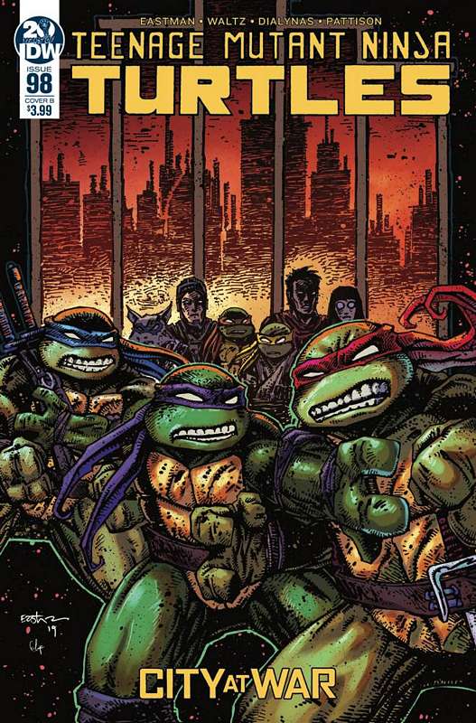 TMNT ONGOING #98 CVR B EASTMAN