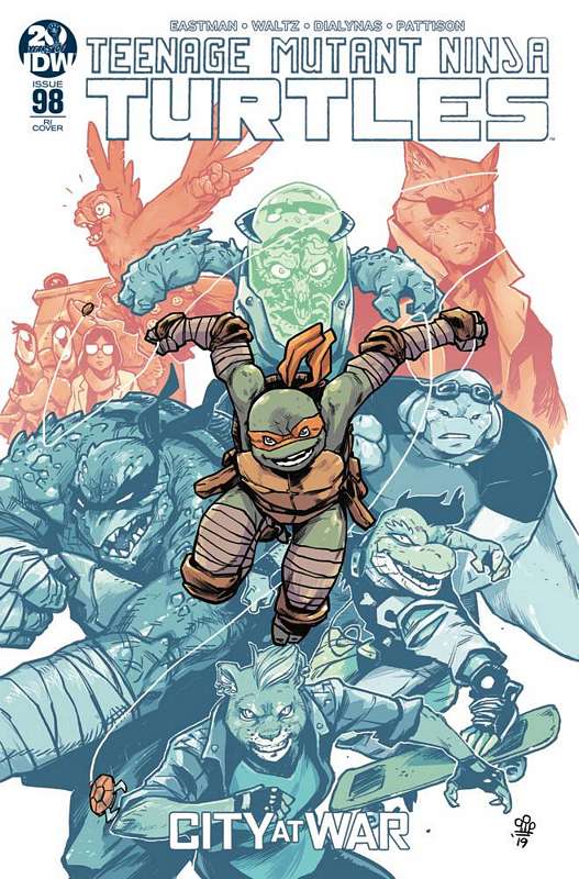 TMNT ONGOING #98 1:10 DIALYNAS VARIANT