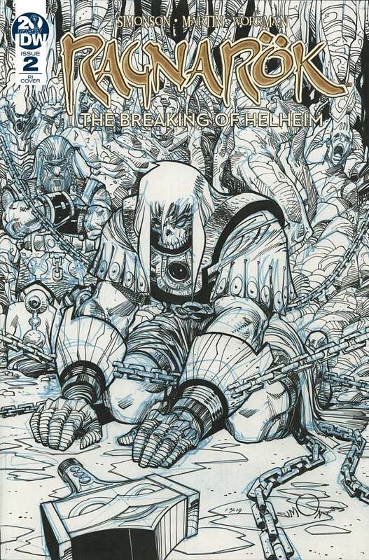 RAGNAROK BREAKING OF HELHEIM #2 (OF 6) 1:10 SIMONSON VARIANT