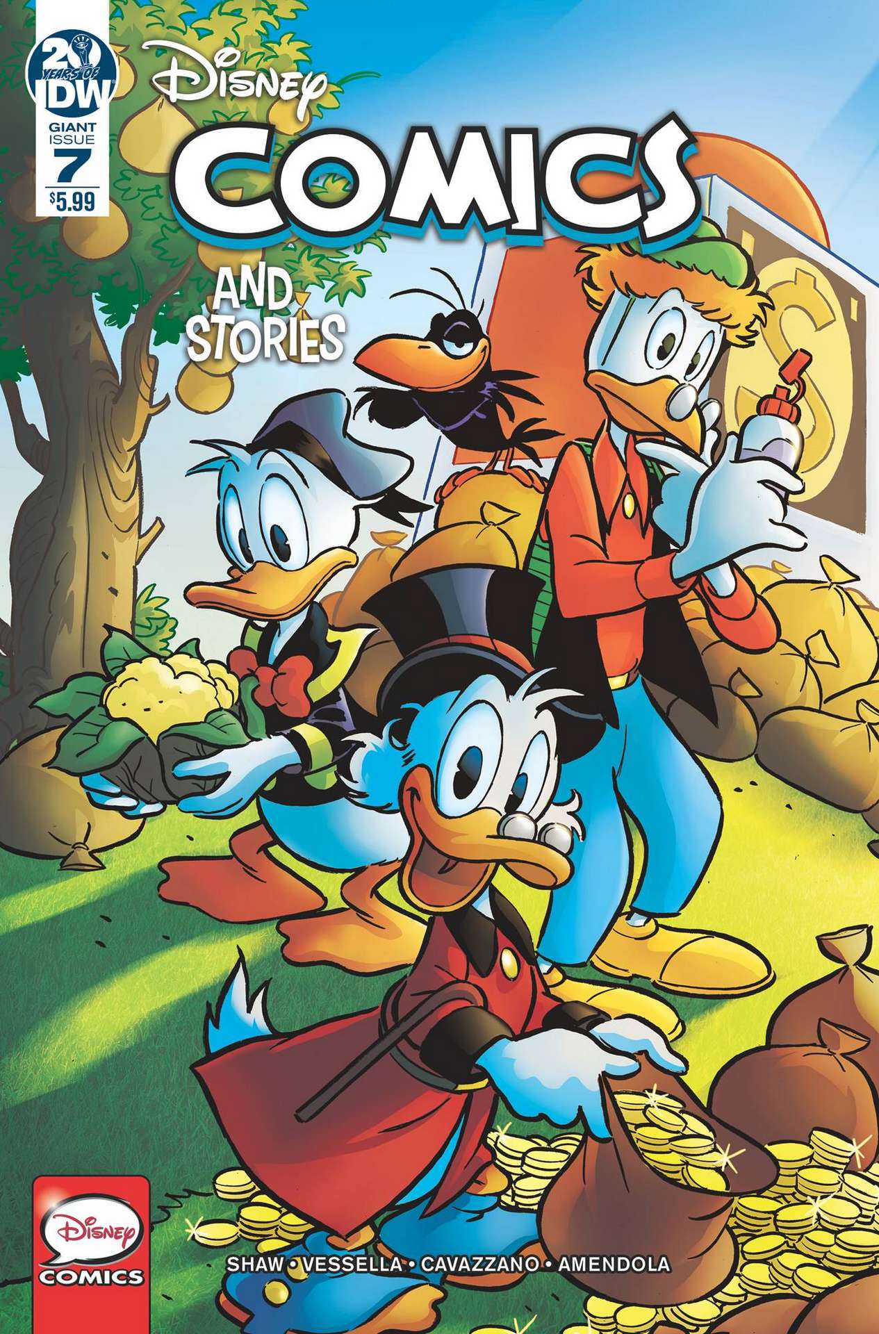 DISNEY COMICS AND STORIES #7 CVR A FRECCERO