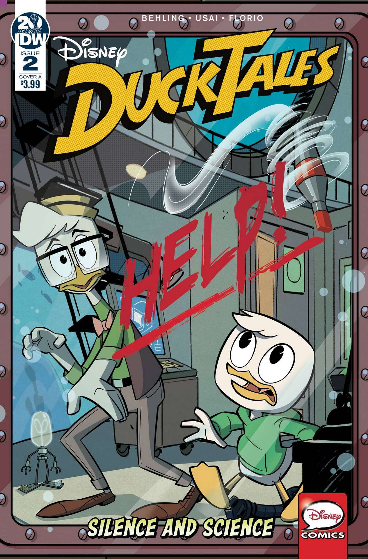 DUCKTALES SILENCE & SCIENCE #2 (OF 3) CVR A GHIGLIONE