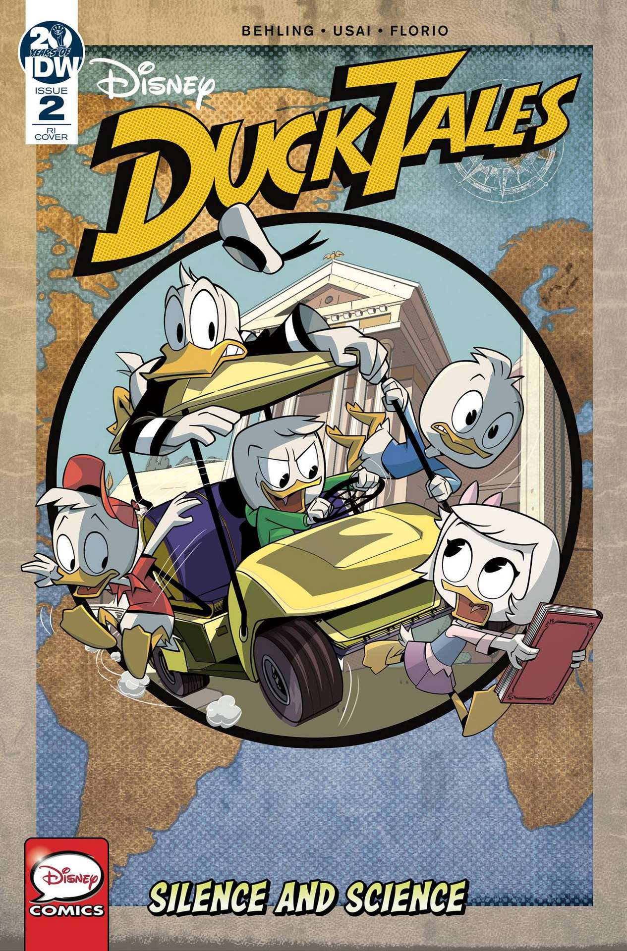 DUCKTALES SILENCE & SCIENCE #2 (OF 3) 1:10 DUCKTALES CREATIVE TEAM VARIANT