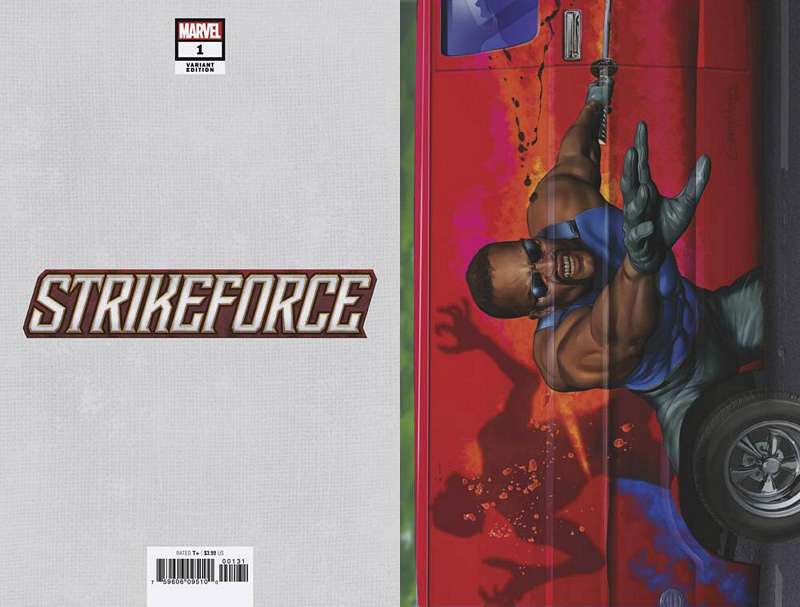 STRIKEFORCE #1 HORN VAN VARIANT