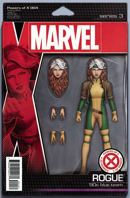 POWERS OF X #4 (OF 6) CHRISTOPHER ACTION FIGURE VARIANT