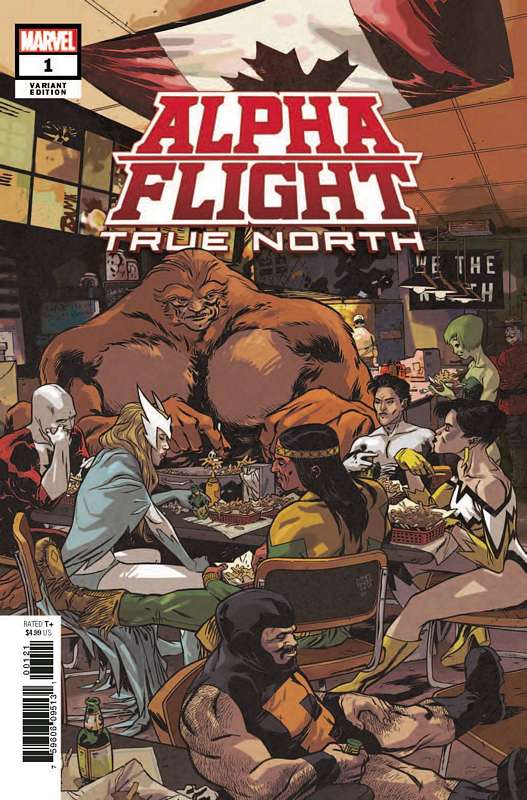 ALPHA FLIGHT TRUE NORTH #1 PEREZ VARIANT