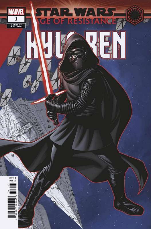 STAR WARS AOR KYLO REN #1 MCKONE PUZZLE PC VARIANT