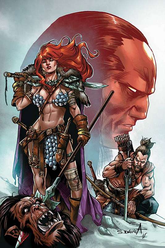 RED SONJA BIRTH OF SHE DEVIL #4 1:10 DAVILA VIRGIN VARIANT