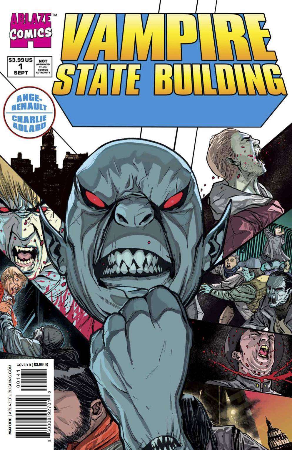 VAMPIRE STATE BUILDING #1 CVR D BALBI INFINITY GAUNTLET HOMAGE