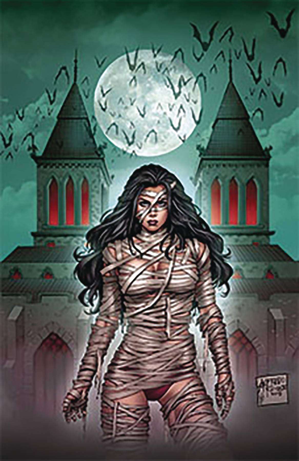 GFT PRESENTS 2019 HORROR PINUP ONESHOT CVR A REYES