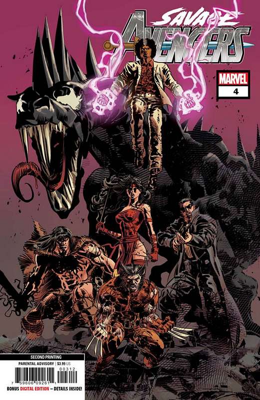 SAVAGE AVENGERS #4 2ND PTG DEODATO VARIANT