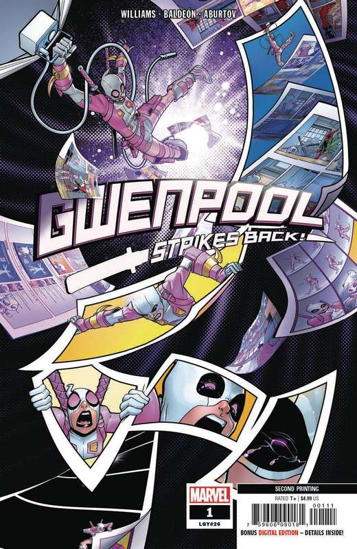 GWENPOOL STRIKES BACK #1 (OF 5) 2ND PTG BALDEON VARIANT