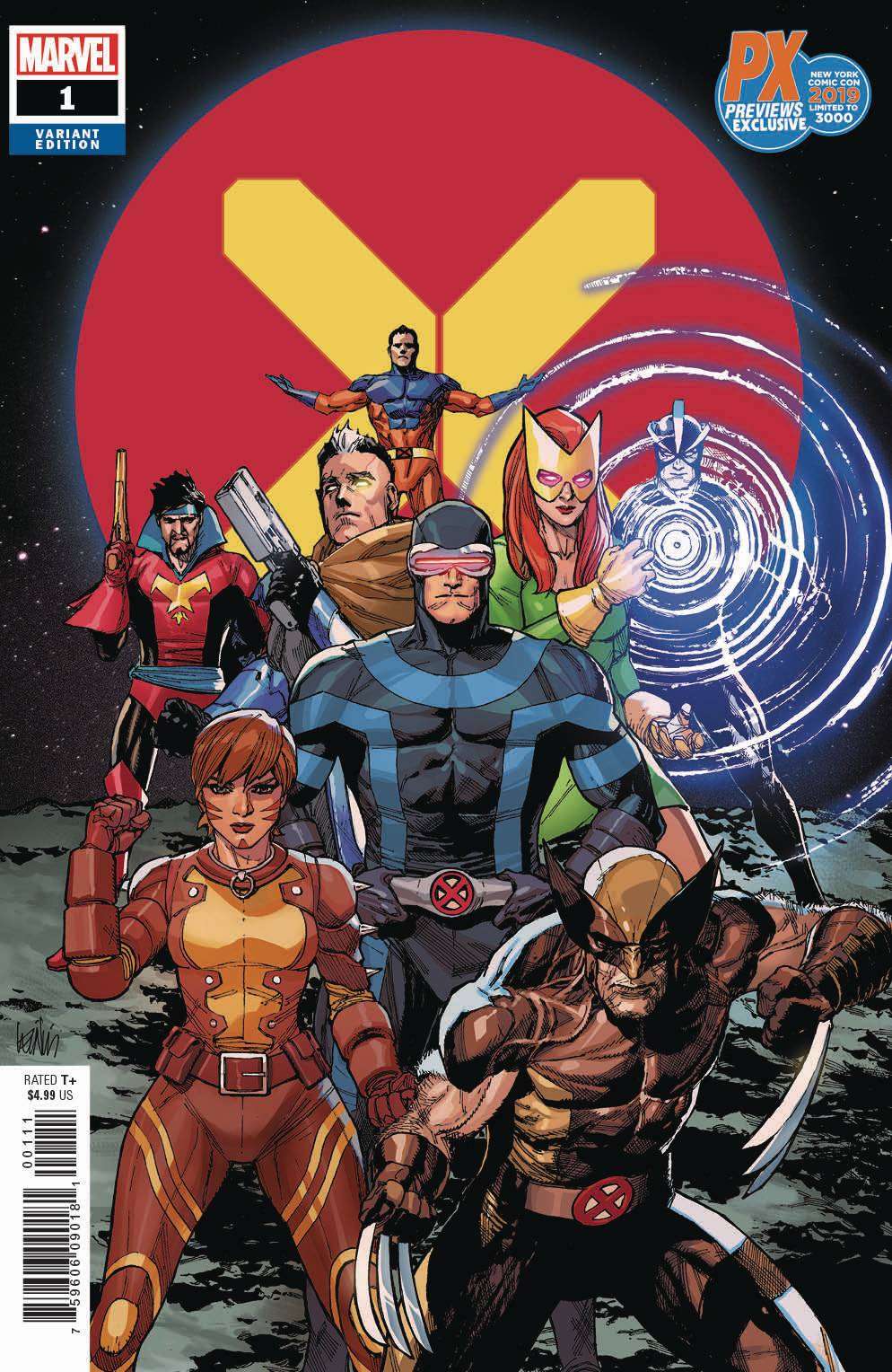 NYCC 2019 X-MEN #1 YU VARIANT DX