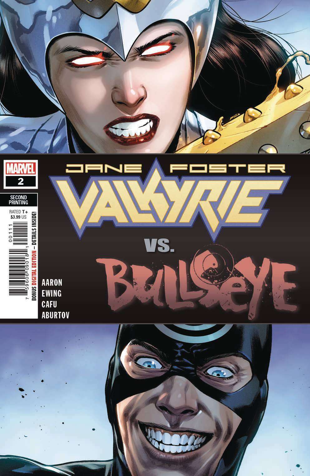 VALKYRIE JANE FOSTER #2 2ND PTG CAFU VARIANT