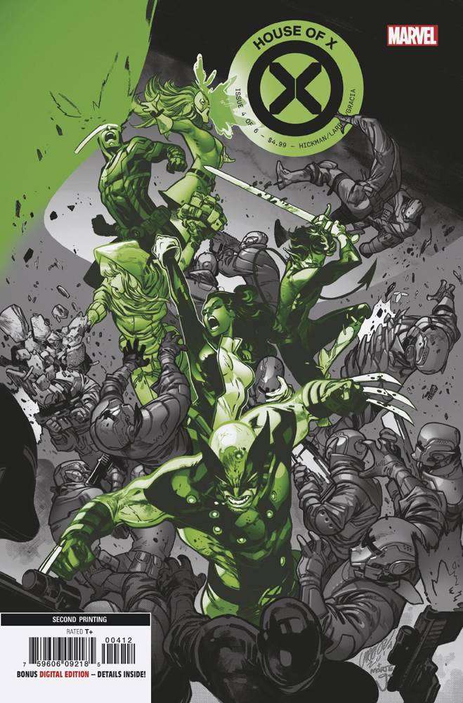 HOUSE OF X #4 (OF 6) 2ND PTG LARRAZ VARIANT