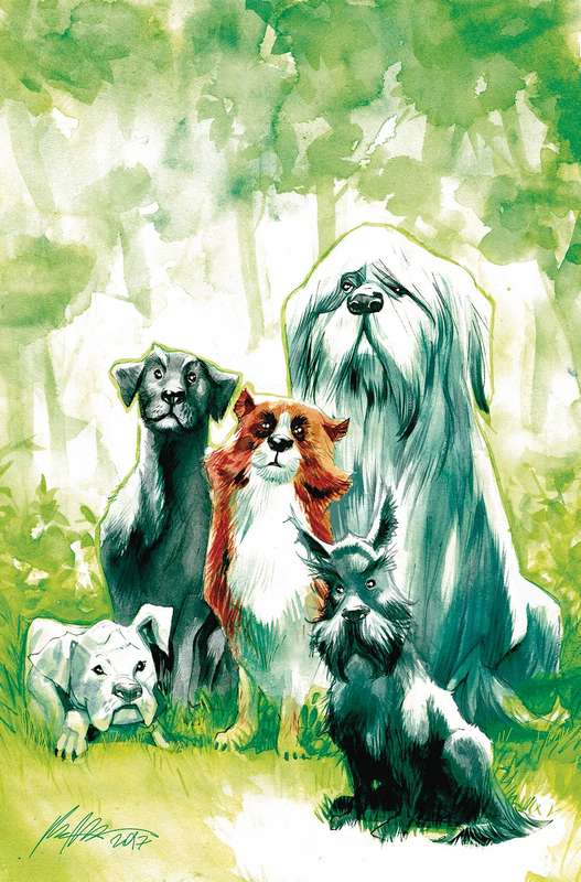 BEASTS OF BURDEN #1 (OF 4) WISE DOGS & ELDRITCH MEN VARIANT CVR