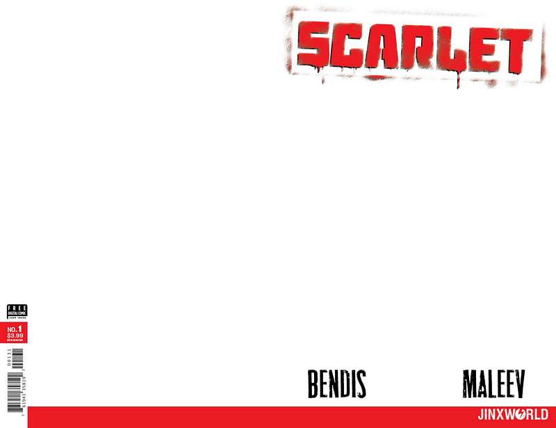 SCARLET #1 (OF 5) BLANK VARIANT ED (MR)