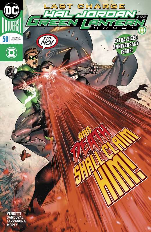 HAL JORDAN AND THE GREEN LANTERN CORPS #50 (NOTE PRICE)