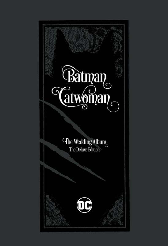 BATMAN CATWOMAN THE WEDDING ALBUM DELUXE ED HARDCOVER