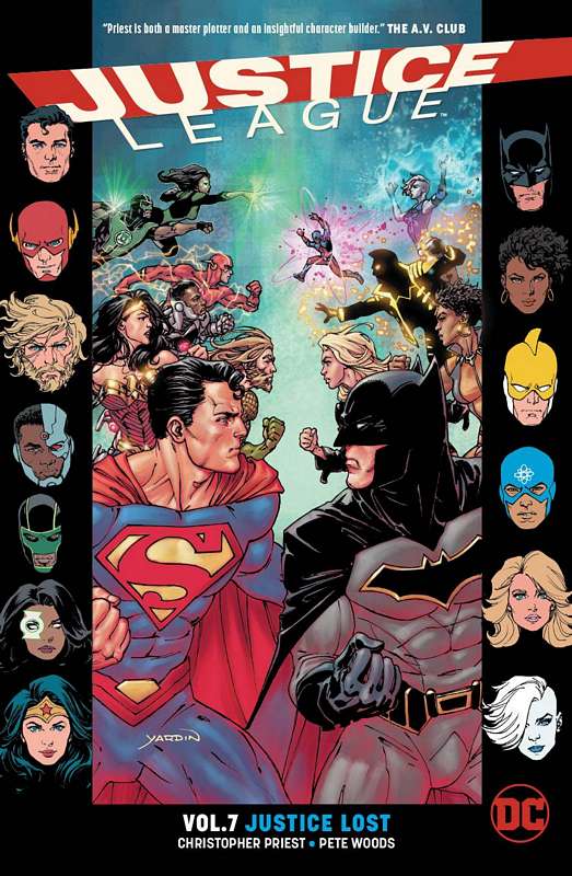 JUSTICE LEAGUE TP 07 JUSTICE LOST