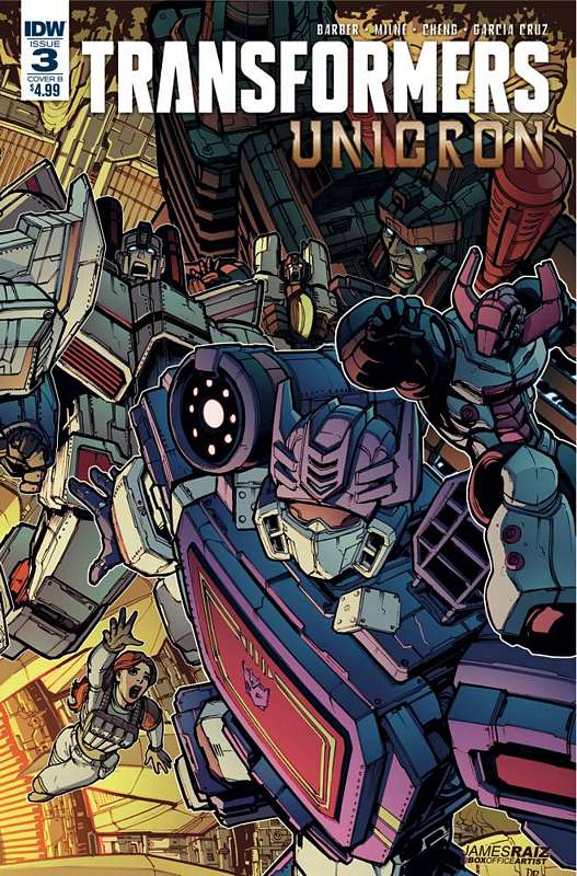 TRANSFORMERS UNICRON #3 (OF 6) CVR B RAIZ