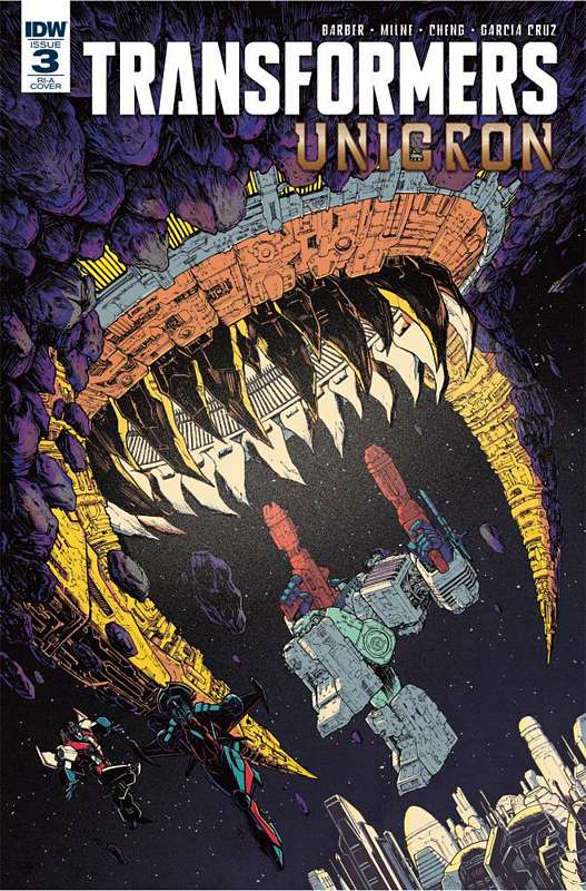 TRANSFORMERS UNICRON #3 (OF 6) 1:10 ROCHE VARIANT